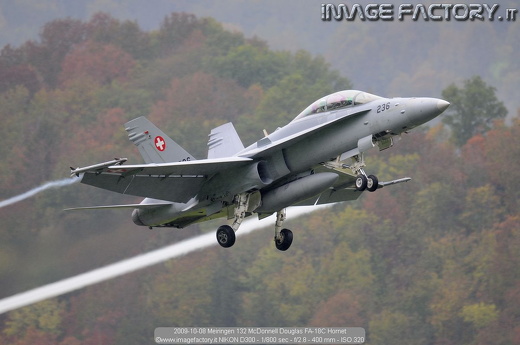 2009-10-08 Meiringen 132 McDonnell Douglas FA-18C Hornet